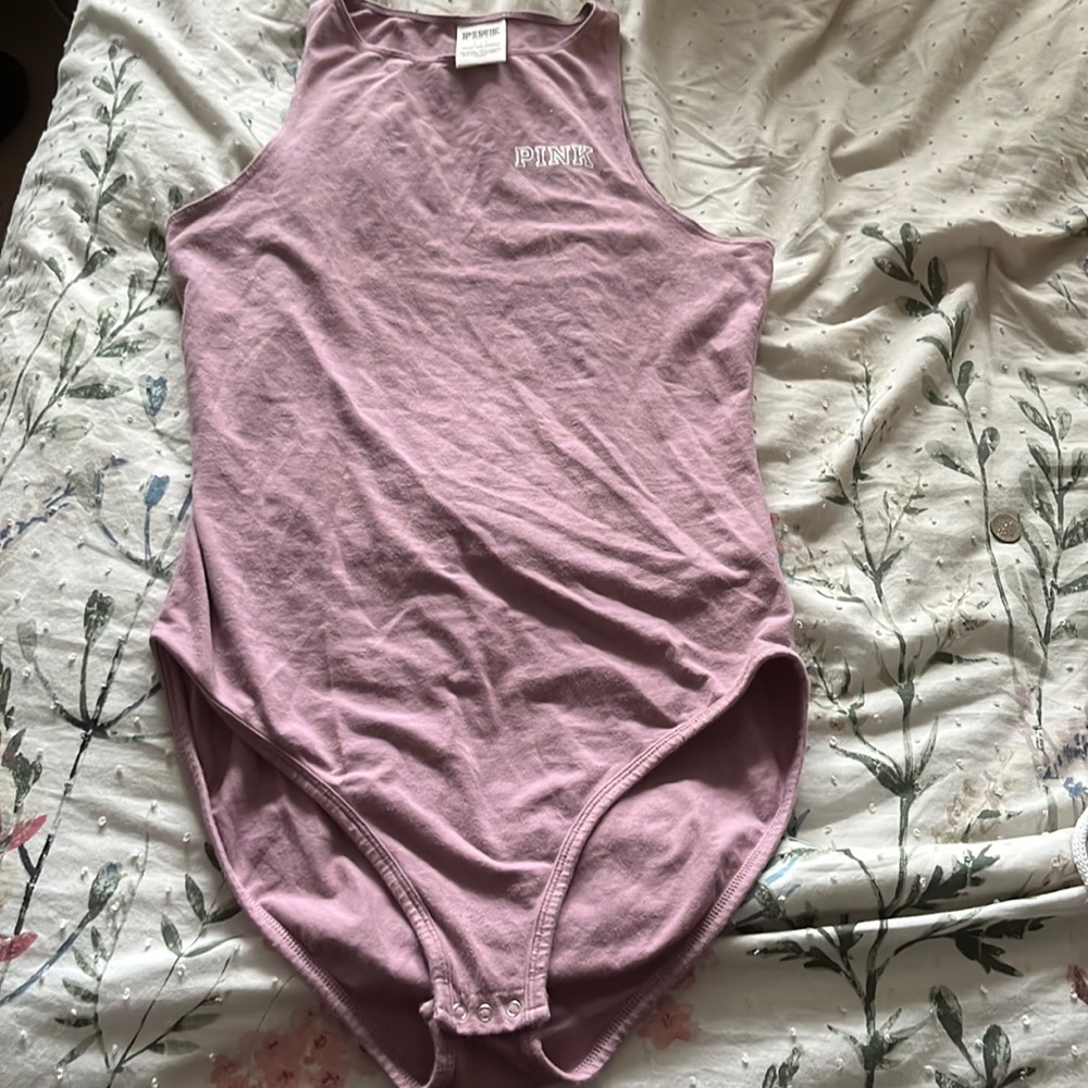 Pink bodysuit